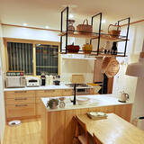 「「好きと幸せが詰まった、明るいナチュラルなカフェ風キッチン」 by haruさん」の画像15