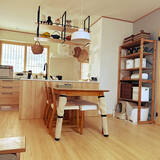 「「好きと幸せが詰まった、明るいナチュラルなカフェ風キッチン」 by haruさん」の画像2