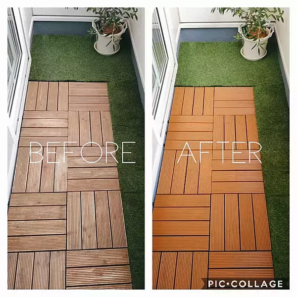 「おうち時間の充実度がアップ！ベランダDIYで作る、快適なくつろぎ空間」の画像