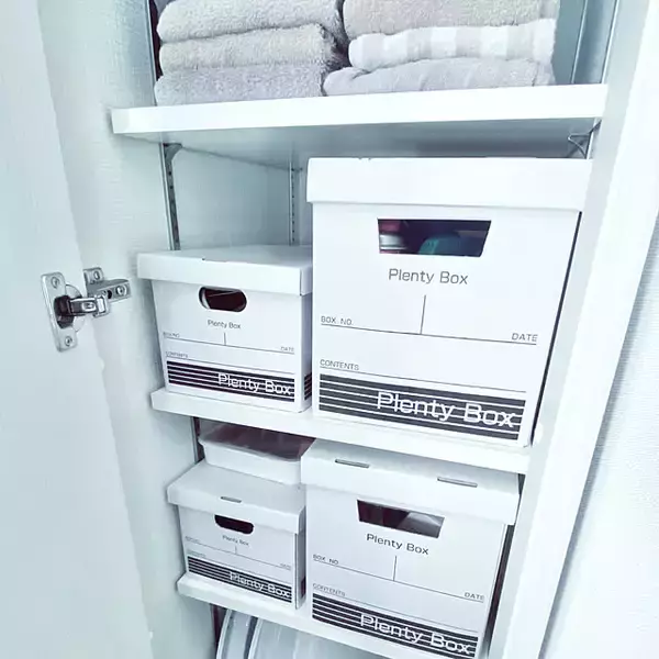 「お家の気になるあの場所がスッキリ片付く！整った収納を目指すならセリアのPlenty Boxがおすすめ」の画像