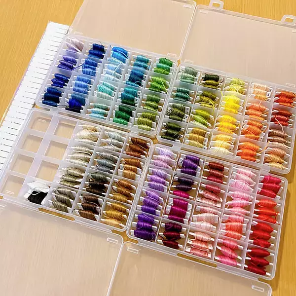 「欲しいときにすぐ見つかる！100均アイテムで作る出し入れしやすく整った裁縫道具収納」の画像