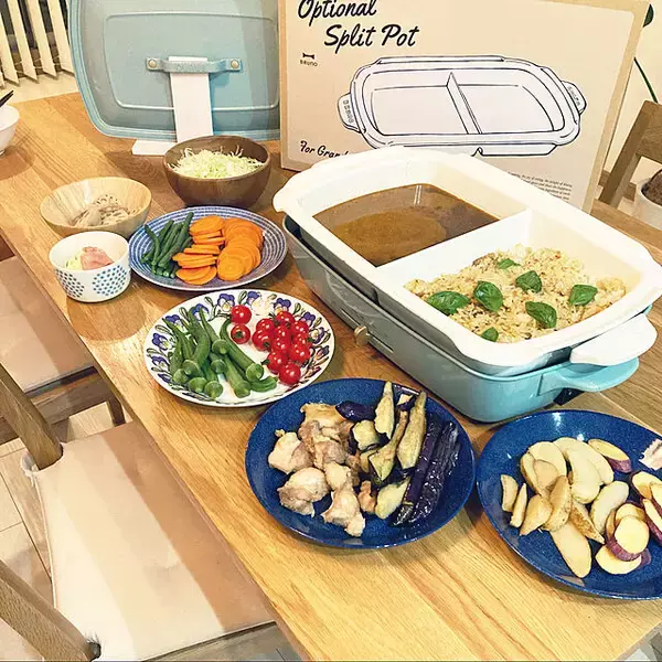 「ユーザーさんに大人気！BRUNOのホットプレートのラインナップやオプション」の画像