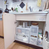 「積んで、並べて収納力アップ♪無印良品の引き出し式ポリプロピレンケース活用アイデア」の画像2