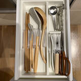 「「素材とトーンをそろえて心地よく。木の温もりが広がるキッチン」 by AONAさん」の画像4