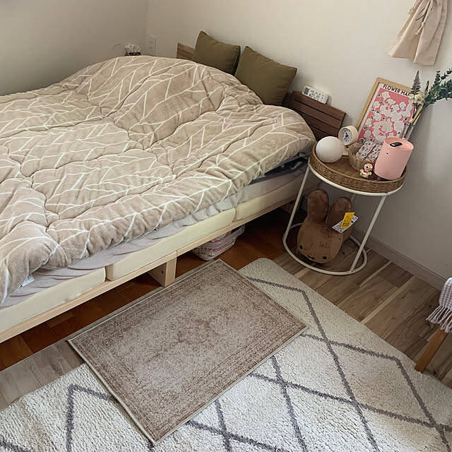 自然体で過ごせる、やわらかな雰囲気のお部屋に。センスのいいベージュインテリアの実例集
