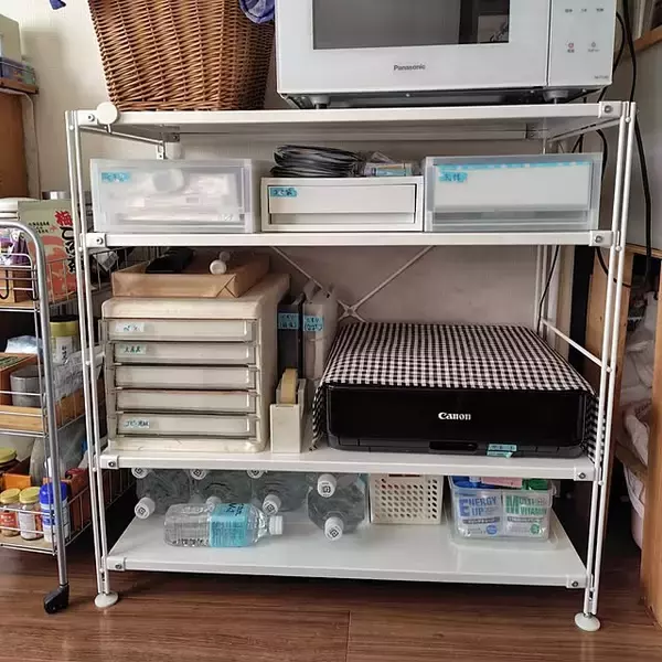 「無印良品で収納を使いやすくカスタマイズ♪スチールユニットシェルフの使い勝手が抜群すぎる」の画像