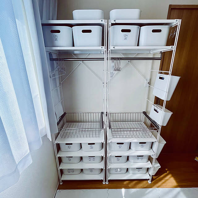 無印良品で収納を使いやすくカスタマイズ♪スチールユニットシェルフの使い勝手が抜群すぎる