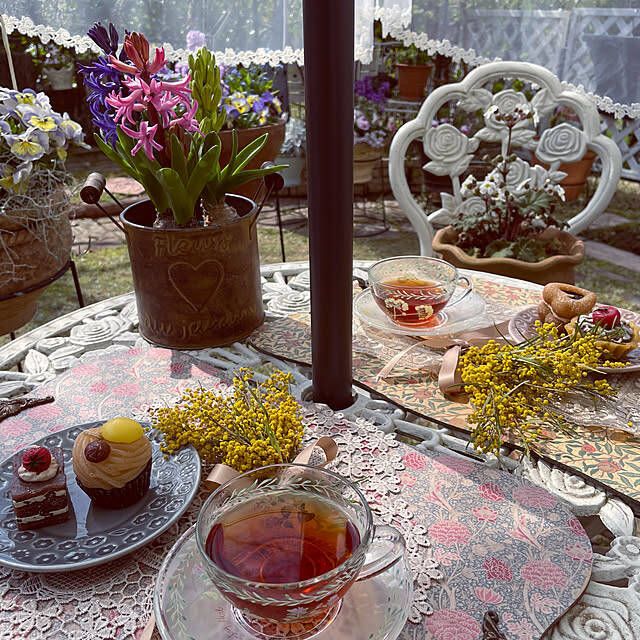 プチプラで気品ある空間をゲット♪セリアのウィリアムモリス柄を使ったDIY特集