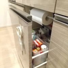 必要なときにパッと手に取れる！見た目も良いキッチンペーパー収納のアイデア集