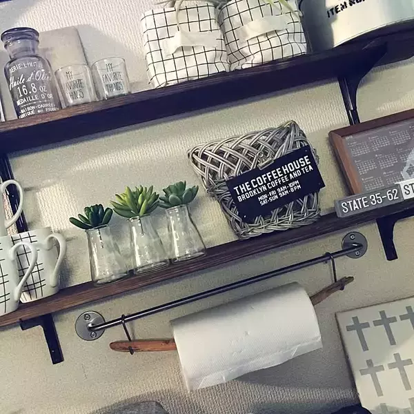 「必要なときにパッと手に取れる！見た目も良いキッチンペーパー収納のアイデア集」の画像