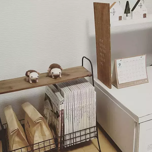 「読む頻度や量に合ったものが見つかる！雑誌の収納アイデア」の画像