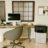 「使う頻度や置くスペースに合わせて収納♪デスク周りやリビングでのプリンターの置き方6選」の画像4