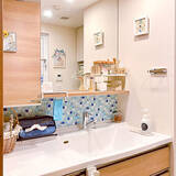 「今すぐ真似したいアイデア満載！洗面所のリメイク実例集」の画像3