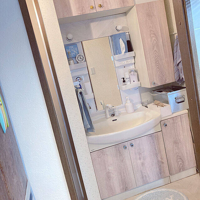 今すぐ真似したいアイデア満載！洗面所のリメイク実例集