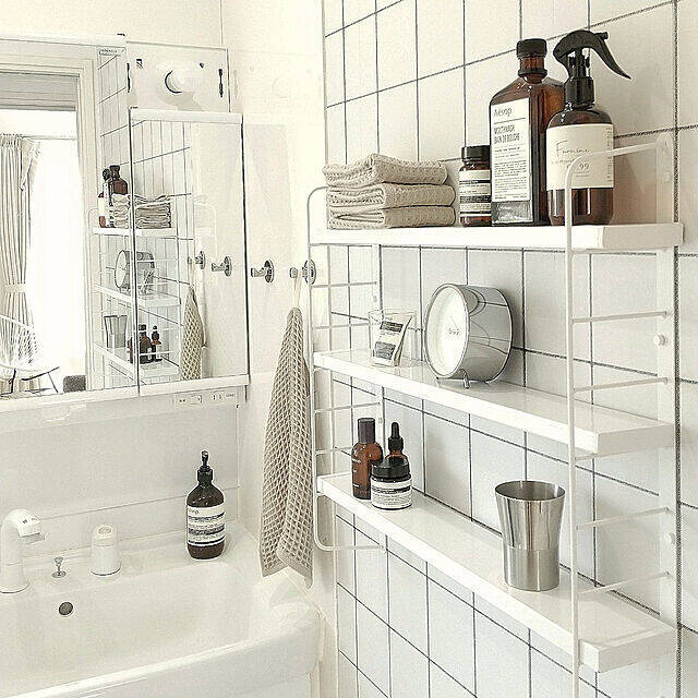 今すぐ真似したいアイデア満載！洗面所のリメイク実例集