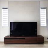 「空間を広々見せつつ映像を見やすくする工夫。設置方法別テレビの配置10選」の画像2