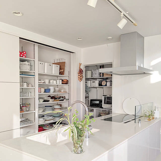 生活スタイルや好みに合う収納方法が見つかる！キッチン背面収納の実例6選