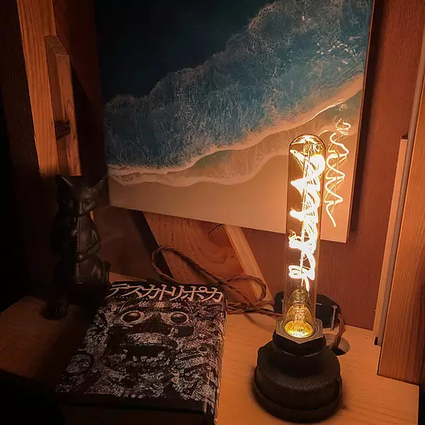 「レトロ感がたまらない♪明かりがインテリアになるエジソン電球」の画像