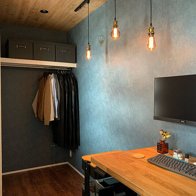 レトロ感がたまらない♪明かりがインテリアになるエジソン電球