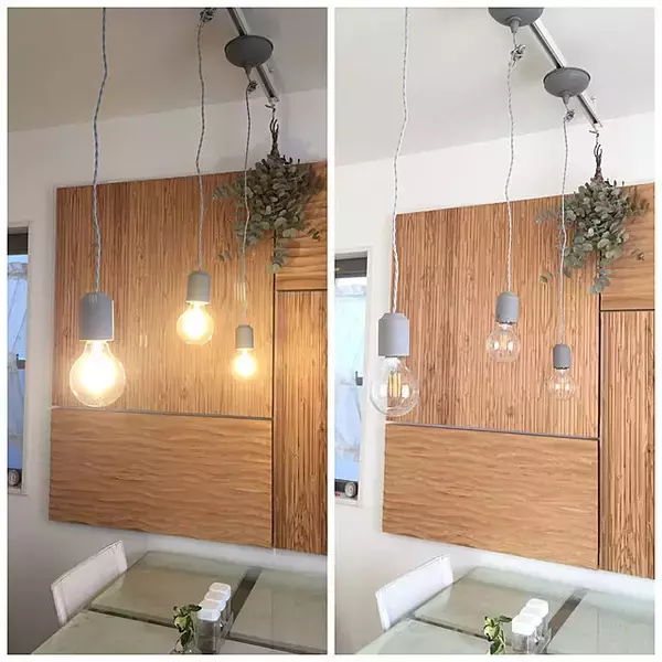 「レトロ感がたまらない♪明かりがインテリアになるエジソン電球」の画像