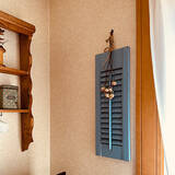 「ササッと塗るだけでアンティークな風合いに。ダイソーのミルクペイントでDIYにチャレンジ」の画像7