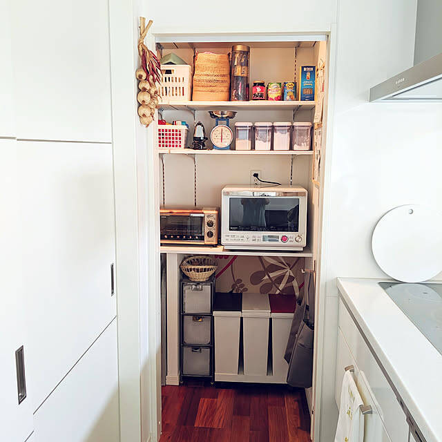 家事の効率アップに直結☆炊飯器と電子レンジの置き方・置き場所アイデア