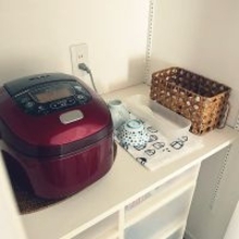 家事の効率アップに直結☆炊飯器と電子レンジの置き方・置き場所アイデア