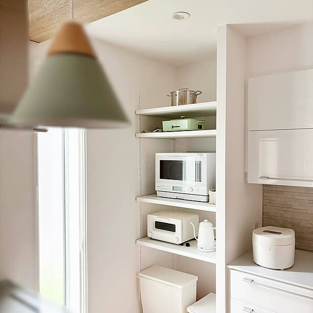 家事の効率アップに直結☆炊飯器と電子レンジの置き方・置き場所アイデア