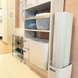 「これで浴室がすっきり見える！お風呂のフタの収納実例」の画像6