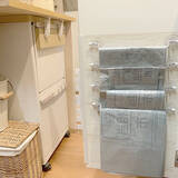 「収納スペースを増やすにはデッドスペースの使い方が鍵！セリアのアイテムで作る扉裏収納」の画像7