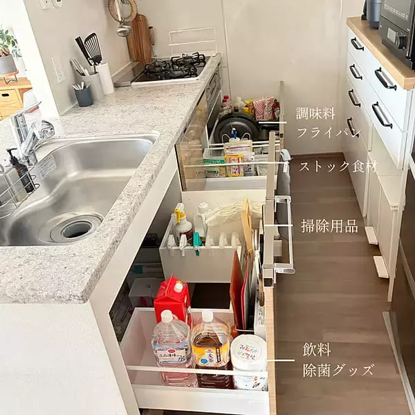 「がんばりすぎないのがコツ！心地よく整うざっくり収納の実例6選」の画像