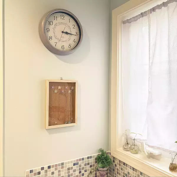 「ウッドボックス×ビーズでつくる、ネックレスホルダー」 by aoi0915さん