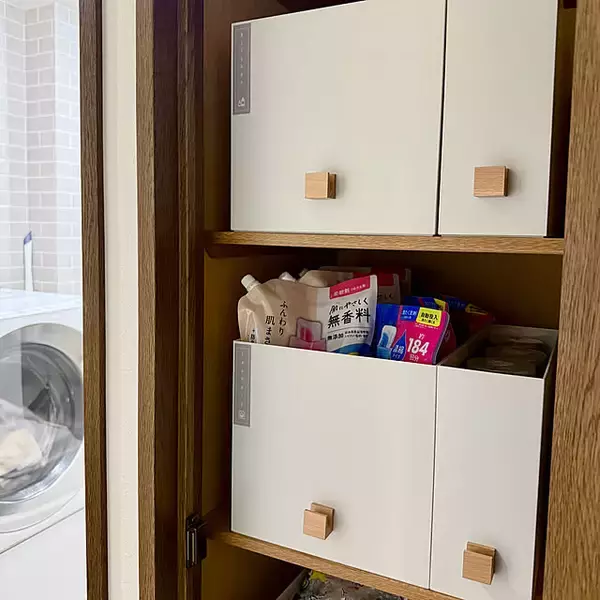 「サイズ豊富で便利なパーツもそろう♪無印良品のポリプロピレンファイルボックス活用アイデア6選」の画像