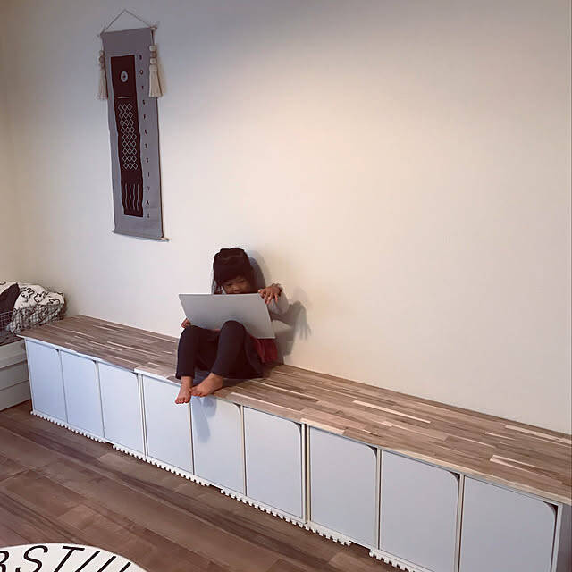 シンプルだからおうちのどこでも活躍してくれる♪ニトリのカラーボックスを使った収納アイデア