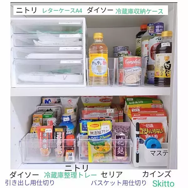「引き出しのゴチャゴチャ解消！ニトリのレターケースを活用した収納実例6選」の画像