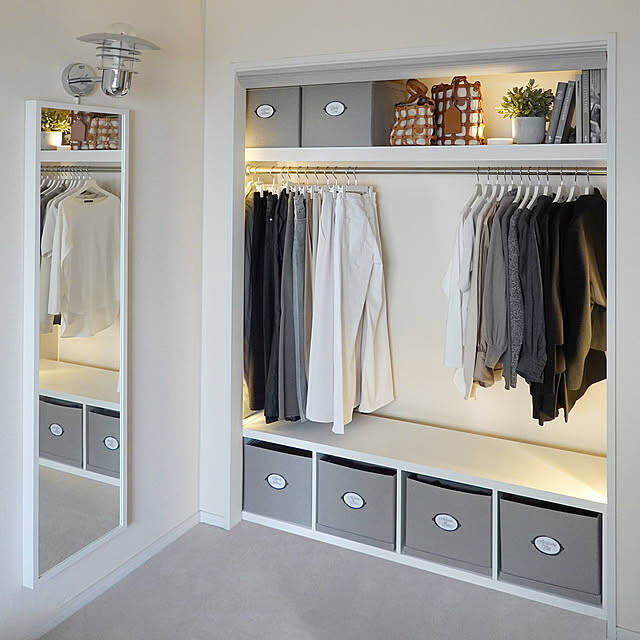 限られた空間でも効率よく収納できる！収納家具やクローゼットなどを活用した、寝室収納のアイデア10選