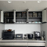 「使えるスペースにチェンジ♪高い場所でも活躍する吊り戸棚の収納アイデア」の画像5