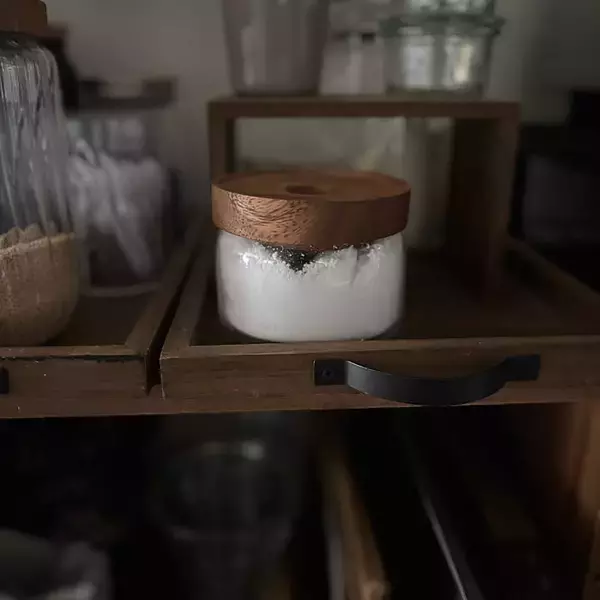 「「使うたびに癒やされる！フォルムも蓋も可愛いガラスキャニスター 」by moana_no_ie さん」の画像