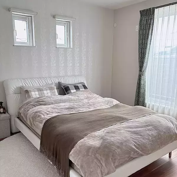 「寝室の印象がバッチリ決まる♡デザイン性も機能性も大満足なニトリの掛け布団カバー」の画像