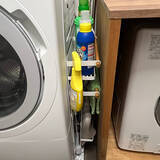 「デッドスペースが立派な収納に！すっきりと使いやすい隙間収納のアイデア6選」の画像4