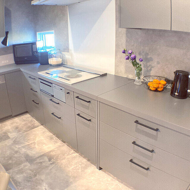 「コントラストを味方にした、すっきりとモダンな平屋」 by ma.kiさん