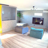 「「コントラストを味方にした、すっきりとモダンな平屋」 by ma.kiさん」の画像7