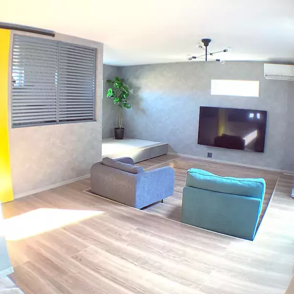 「「コントラストを味方にした、すっきりとモダンな平屋」 by ma.kiさん」の画像