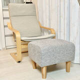 「のんびり腰かけていつまでも心地よく。IKEAのポエングで作るリラックススペース」の画像1