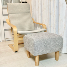 のんびり腰かけていつまでも心地よく。IKEAのポエングで作るリラックススペース