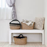 「見た目も使いやすさも両立できる！ブランケットの収納アイデア6選」の画像1