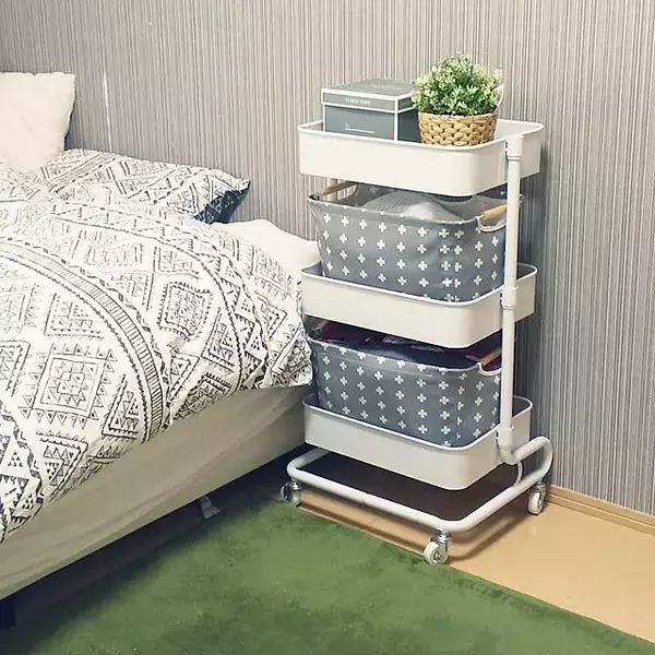 「見た目も使いやすさも両立できる！ブランケットの収納アイデア6選」の画像