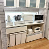 「「色を絞って心地よく暮らす、モノトーン×機能派キッチン」 by YU-RIさん」の画像3