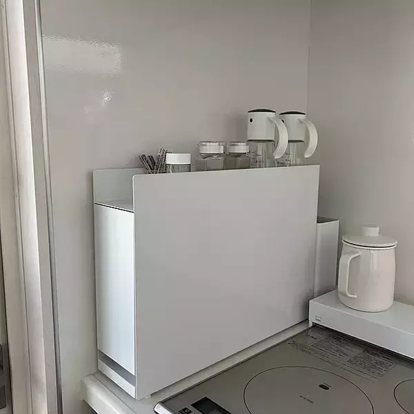 「「色を絞って心地よく暮らす、モノトーン×機能派キッチン」 by YU-RIさん」の画像