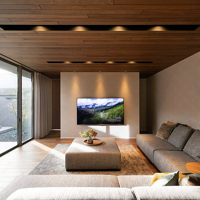 ベーシックカラーで楽しむ大人のリラックス空間。ナチュラルモダンなコーディネート実例集